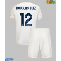 Nottingham Forest Douglas Luiz #12 Bortedraktsett Barn 2025-26 Kortermet (+ Korte bukser)